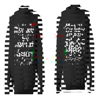 Most Likely To Spike The Eggnog Christmas Matching Family Sweatshirt | Seseable UK