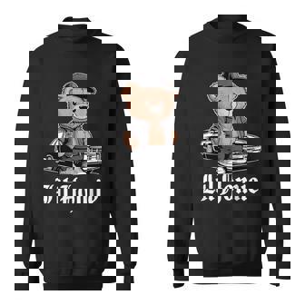 Lil Homie Hip Hop Teddy Bear Lowrider Chicano Cholo Sweatshirt | Seseable UK