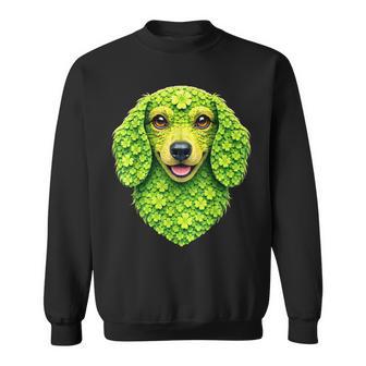 Lindo Perroalchicha Con Tréboles Arte Dean Patricio Perroalchicha Camisa de entrenamiento - Regaloses