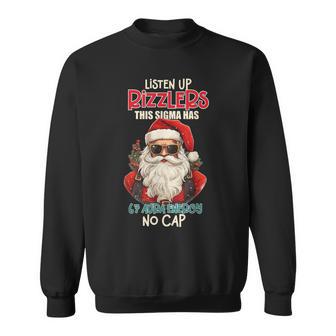 Listen Up Rizzlers This Sigma Has 67 Aura Energy Six Seven Sweatshirt - Thegiftio UK