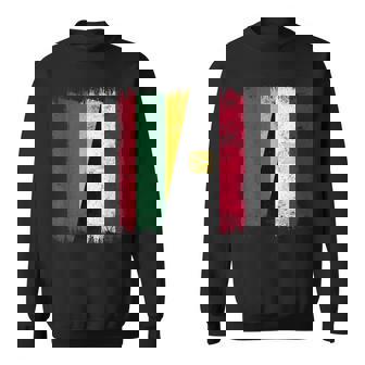 Lithuania Egypt Half Flag Lithuanian Egyptian Heritage Sweatshirt Unisex | Mazezy