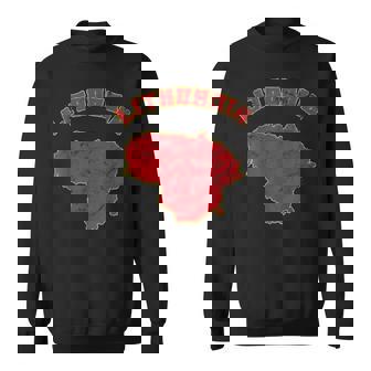 Lithuania Flag Lietuva Lithuanian Pride Outline Lithuania Sweatshirt Unisex | Mazezy