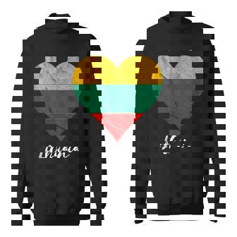 Lithuania Heart Lithuania Flag Lietuva Lietuvo Tank Top Sweatshirt Unisex | Mazezy