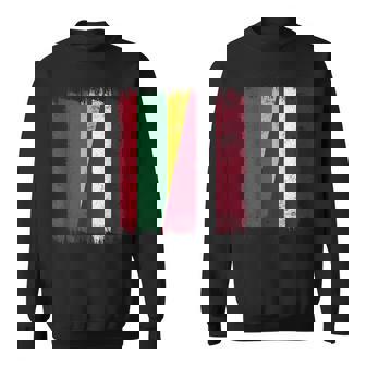 Lithuania Latvia Half Flag Lithuanian Latvian Heritage Sweatshirt Unisex | Mazezy