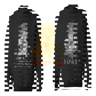 Litter’S Full Cat Lovers Christmas Xmas Sweatshirt | Mazezy