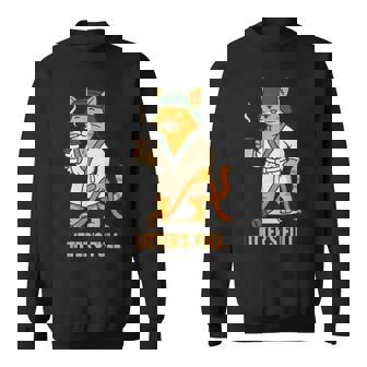 Litter’S Full Cat Lovers Litter’S Full Cat Parody Xmas Sweatshirt - Monsterry