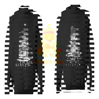 Litter’S Full Cat Parody Lovers Christmas Tree Xmas Sweatshirt | Mazezy