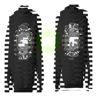 Little Buffalo State Park Pennsylvania PA Bear Badge Sweatshirt Unisex | Mazezy