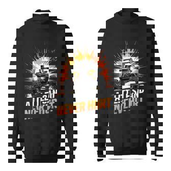 Little Sand Never Hurt Rail Racing Offroad Car Dune Buggy Sweatshirt Unisex | Mazezy