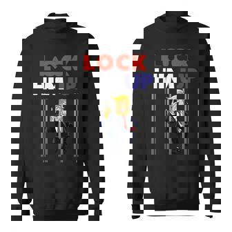 Lock Him Up Anti Trump Political スウェットシャツ - Kawaiitshirt