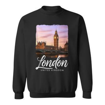 London United Kingdom Tank Top Sweatshirt Unisex | Mazezy