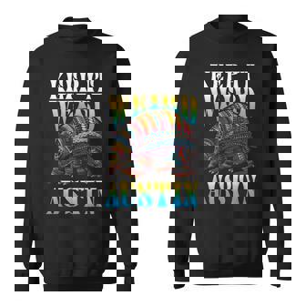 The Lone Star Life Texas And Apparel Texas Pride Keep It Weird Austin Sweatshirt - Thegiftio