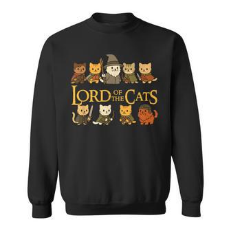 Lord Of The Cats Cat Lover Kitten Owner Kitty Sweatshirt | Seseable UK
