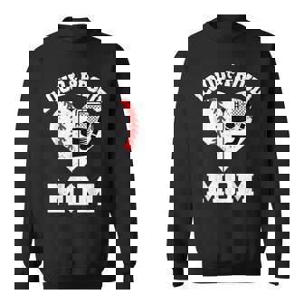 Loud & Proud Mom Baseball Hockey Heart Sports Mom Game Day Sweatshirt Unisex | Mazezy