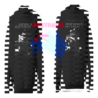 I Love Australia Enjoy Wear Australia Flag Graphic Cool スウェットシャツ - Kawaiitshirt