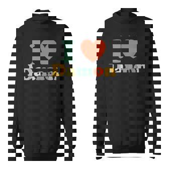 I Love Damon I Heart Damon レッド ハート バレンタイン スウェットシャツ - Kawaiitshirt