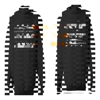 I Love Guinea Pig モルモット種tシャツ 長袖tシャツ スウェットシャツ - Kawaiitshirt