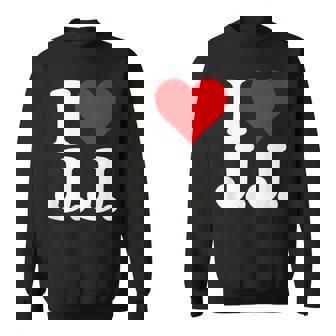 I Love Heart JJ Jj J J イニシャル スウェットシャツ - Kawaiitshirt