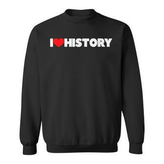 I Love Heart History Camisa de entrenamiento - Regaloses