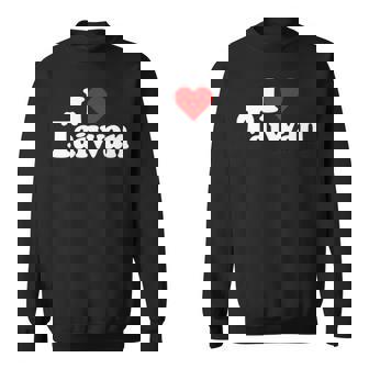 I Love Heart 台湾フォルモサ 台湾文化 長袖tシャツ スウェットシャツ - Kawaiitshirt