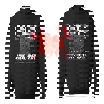 Love Honor And Obey Horror Couple Valentine Tank Top Sweatshirt Unisex | Mazezy