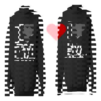 I Love Initials スウェットシャツ - Kawaiitshirt