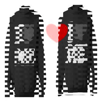 I Love Me シャツ Y2k ジョーク I Heart Me Love Myself Maine スウェットシャツ - Kawaiitshirt