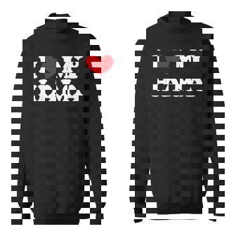 I Love My Hama アイ・ラブ・マイ・ハマ スウェットシャツ - Kawaiitshirt