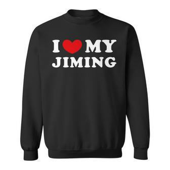 I Love My Jiming 私はジミンが大好きです スウェットシャツ - Kawaiitshirt