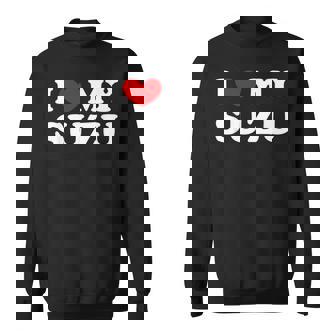 I Love Myuzu すずちゃん大好き スウェットシャツ - Kawaiitshirt