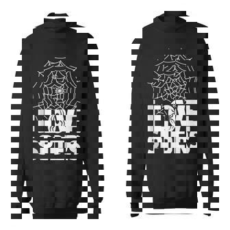 I Love Spiders Spider Web Fan Tank Top Sweatshirt Unisex | Mazezy