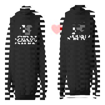 I Love ハート シュランツ ドイツテクノ Edm フェスティバル ダブステップ スウェットシャツ - Kawaiitshirt