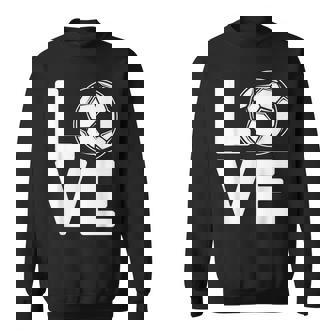 Loveoocer 愛を言うサッカー スウェットシャツ - Kawaiitshirt