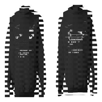 Low Energy Day恐竜サボテンピクセル スウェットシャツ - Kawaiitshirt