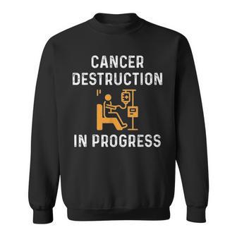 Luchando Contra El Cáncer Destrucción En Progreso Camisa de entrenamiento - Regaloses