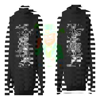 Lucky Leprechaun Golf For St Patrick’s Day Players Sweatshirt Unisex | Mazezy