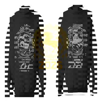 Lunar New Year 2026 Zodiac Horse Collection Sweatshirt Unisex | Mazezy