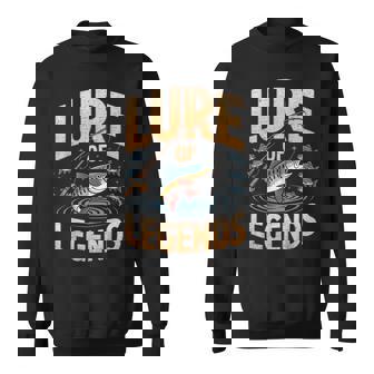 Lure Of Legends Fishing Lover Fisherman Angler Angling Sweatshirt Unisex | Mazezy