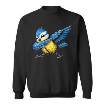 Lustigesogelmotiv Mit Tanzender Blaumeise Sweatshirt - Seseable