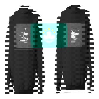 Macanese Flag Macau Sweatshirt Unisex | Mazezy