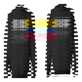 Made In Colombia Bandera Código De Barras Camisa de entrenamiento - Regaloses