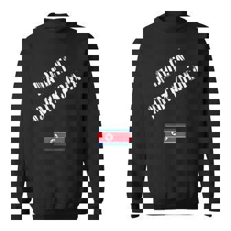 Made In North Korea With Flag Sweatshirt Unisex | Mazezy