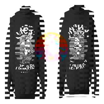 Magical Unicorn Cupcake Rainbow Sprinkles Baking Horn Sweatshirt Unisex | Mazezy