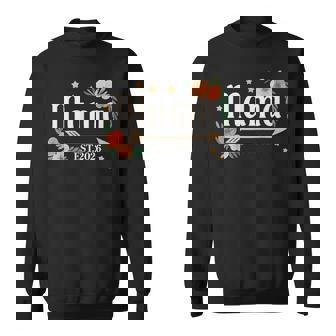 Mama Est 2026 New Mom Pregnancy Reveal Sweatshirt Unisex | Mazezy