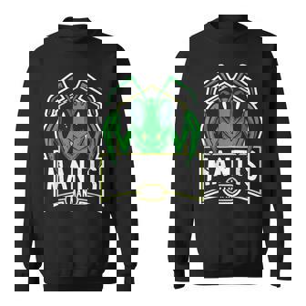 Mantis Man マンティス カマキリ 昆虫 昆虫学 男性 スウェットシャツ - Kawaiitshirt