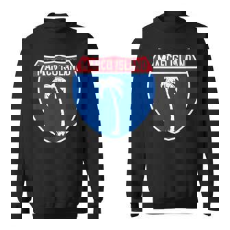 Marco Island Florida FL Interstate Highway Vacation Souvenir Sweatshirt Unisex | Mazezy