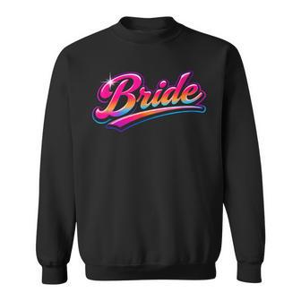 Mariée Élégantetyle Rétro Années 80 Pour Fête De Mariage Sweater e - Cadeauxyz