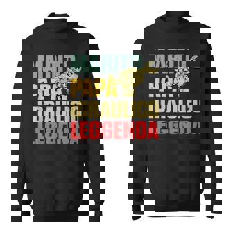 Marito Papa Idraulico Leggenda Artigiano Tecnico Apprendista Felpa - Novitaregali