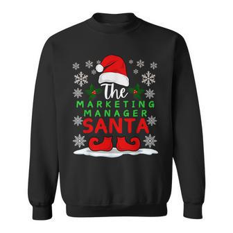 The Marketing Manager Santa Claus Christmas Day Xmas Sweatshirt Unisex | Mazezy