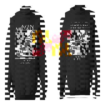 Maryland Flag 7Th Ustate 1788 Maryland Native スウェットシャツ - Kawaiitshirt